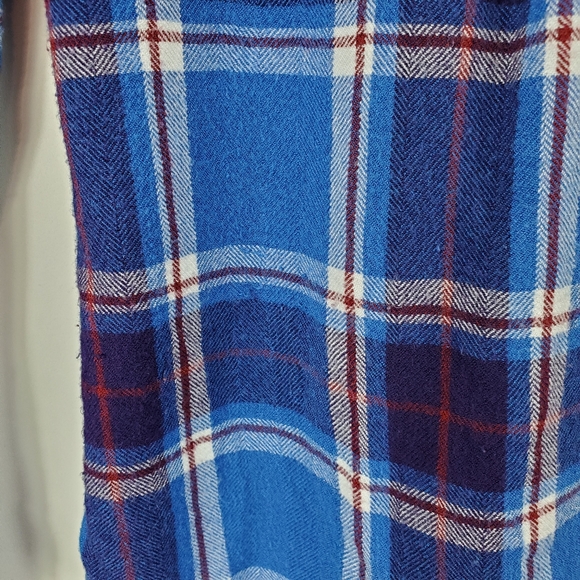 Rails Hunter Blue White Plaid Button Down Shirt - Picture 5 of 8